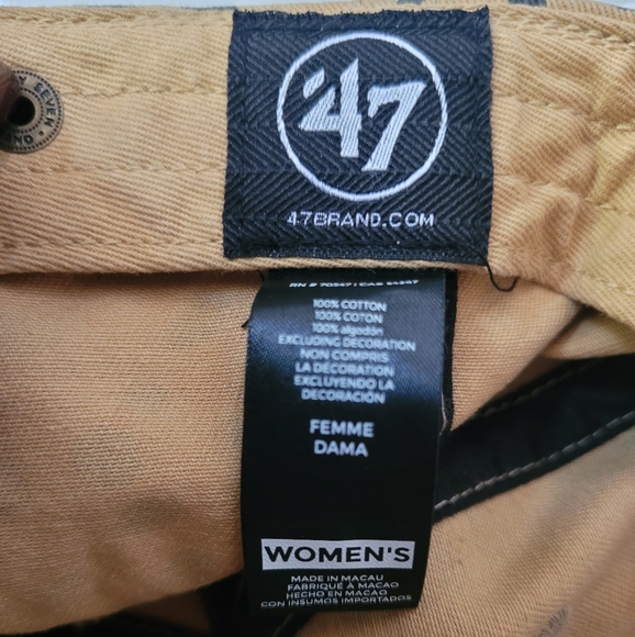 47 Brand Womens LA Dodgers Hat Cheetah Adjustable Baseball Cap - Picture 3 of 5